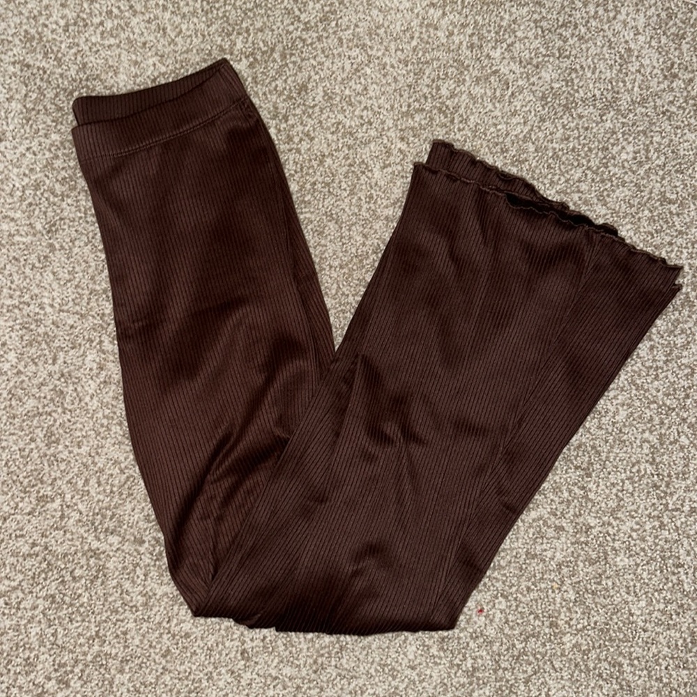 H&M Ribbed Flare Pants